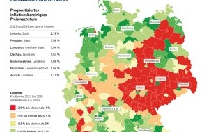 Postbank: Postbank Wohnatlas 2024 / Wo Eigentumswohnungen noch wertvoller werden