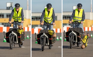 DEKRA SE: Kinder im Lastenfahrrad: Sicherheit gibt es nur mit Anschnallsystem / DEKRA Verkehrssicherheitsreport 2020