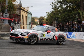 Abarth Rally Cup 2019 mit erfolgreichem Start in Spanien
