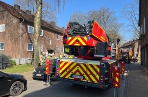 Feuerwehr Bocholt: FW Bocholt: Feuer im Keller eines Mehrfamilienhauses