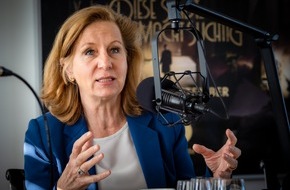 ARD Presse: ARD-Vorsitzende Patricia Schlesinger startet eigenen Podcast