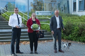 Polizeipräsidium Osthessen: POL-OH: Schutzengel Carmen Seifert und Hündin Frieda finden vermisstes Mädchen - Polizei sagt Danke