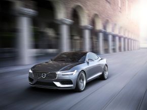 Weltpremiere auf der IAA für elegante und selbstbewusste Studie: Volvo Concept Coupé - der P1800 einer neuen Generation (BILD)