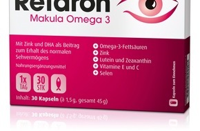 Ursapharm Arzneimittel GmbH: Pressemitteilung URSAPHARM: Aus Retaron® wird Retaron® Makula Omega 35