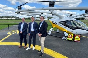 ADAC SE: ADAC Luftrettung mit Multikopter-Projekt in Paris