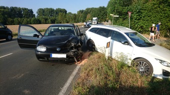 Freiwillige Feuerwehr Lage: FW Lage: Technische Hilfe / Verkehrsunfall - 7.8.2018 - 8:09 Uhr