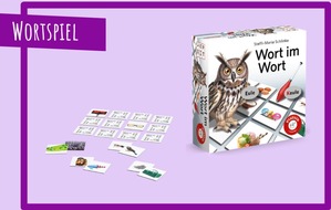 Piatnik: Wort im Wort: Piatnik erweitert spezielle Memo-Reihe mit neuer herausfordernder Variante f&uuml;r Jung und Alt