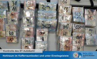 Polizei Köln: POL-K: 210709-1-K Einsatztrupp der Autobahnpolizei Köln findet eine Million Euro in slowakischem Van