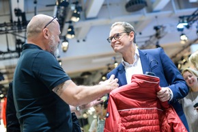 Mode ist wichtiger Wirtschaftsfaktor für Berlin - Berlins Regierender Bürgermeister Michael Müller besuchte die Modemesse Panorama Berlin