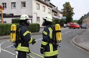 Freiwillige Feuerwehr Menden: FW Menden: Gasaustritt durch beschädigte Leitung