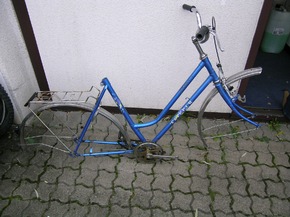 POL-GOE: (84/2006) Gestohlener Fahrradrahmen in Keller gefunden - 16-Jähriger unter Tatverdacht