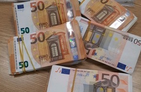 Hauptzollamt Dresden: HZA-DD: Bargeld im Wert von über 180.000 Euro allein im Monat April 2024 sichergestellt