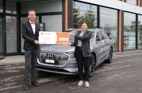 Save the Children: Medienmitteilung: Audi Schweiz sammelte durch Versteigerungen auf Ricardo 40'000 Franken für guten Zweck