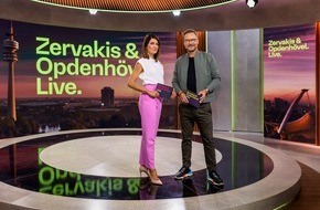 ProSieben: "Wir machen Sie zum Stromprofi": "Zervakis & Opdenhövel. Live." kehrt voller Energie aus der Sommerpause zurück