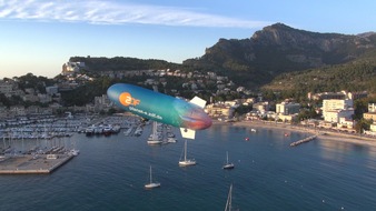 ZDF: ZDF-Zeppelin über Mallorca /  Zweiteilige "planet e."-Dokumentation zeigt die Insel aus ungewöhnlicher Perspektive (BILD)