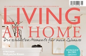 Deutsche-Medien-Manufaktur (DMM), LIVING AT HOME: Back-Königin Cynthia Barcomi wird Kolumnistin bei LIVING AT HOME
