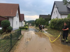 FW Lügde: Unwetter über Lügde