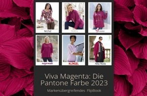 KliNGEL Gruppe: KLiNGEL, MONA, WENZ und Co. präsentieren Outfits in der Pantone-Farbe 2023
