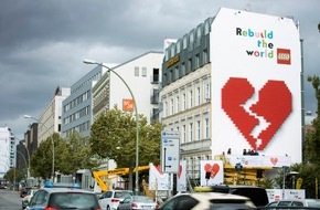 LEGO GmbH: LEGO Rebuild the World: Unser Herz schlägt für Kreativität