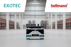 Hellmann Worldwide Logistics: Warehouse automation: Hellmann and Exotec sign global framework agreement