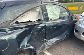 Polizeidirektion Landau: POL-PDLD: An der Kreuzung Vorfahrt missachtet