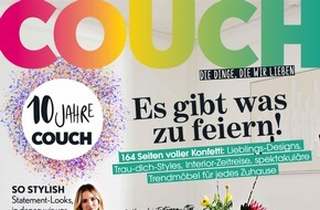 Couch: Vom Pocket zur 360-Grad-Marke und Love Brand der Living-Szene: COUCH wird 10 Jahre alt