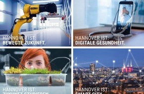 Hannover Marketing und Tourismus GmbH (HMTG): Die Hannover Marketing & Tourismus GmbH präsentiert eine neue Kampagne für den Wirtschaftsstandort Region Hannover