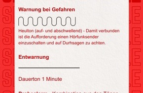 Feuerwehr Hagen: FW Hagen: Bundesweiter Warntag am Donnerstag den 10.09.2026