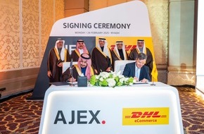 DHL Group: PM: DHL eCommerce expandiert nach Saudi-Arabien durch Beteiligung an Paketlogistiker AJEX / PR: DHL eCommerce enters Saudi Arabian market by acquiring equity stake in parcel logistics company AJEX