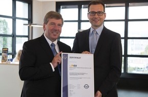 DQS Holding GmbH: DQS GmbH zertifiziert GLS Germany gem&auml;&szlig; GDP