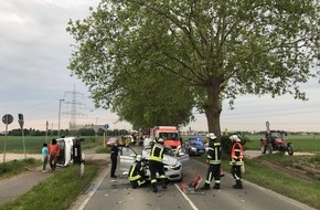 Polizeidirektion Ludwigshafen: POL-PDLU: Frankenthal: Mehrere Verletzte nach Kollision