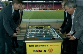 BKM Bausparkasse Mainz AG: BKM und Mainz 05: Anstoß auf dem Mainzer Hartenberg (Mit Bild)