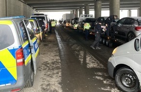 Polizeipr&auml;sidium S&uuml;dosthessen: POL-OF: Gro&szlig;kontrolle mit Fokus "Kleintransporter" am Autobahndreieck Seligenstadt: Vielzahl an Verst&ouml;&szlig;en geahndet