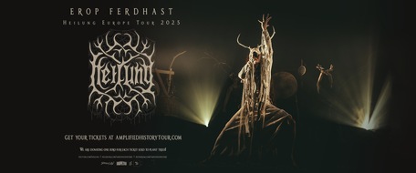 act entertainment ag: HEILUNG - EROP FERDHAST - EUROPEAN TOUR 2025 | 21.03.2025, Hallenstadion, Zürich