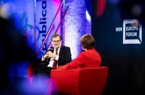 WDR Westdeutscher Rundfunk：Kanzleramtschef Schmidt auf dem WDR-Europaforum：Machen die AfD zu oft zum Dreh-und Angelpunkt