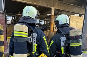 Feuerwehr Bochum: FW-BO: Brand in einem Sperrmüllschredder
