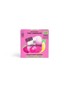 Bereit für den Sommer mit der PINK LEMONADE von waterdrop®