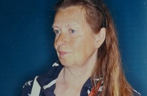 Polizei Hamburg: POL-HH: 260522-2. Vermisstenfahndung nach 68-j&auml;hriger Frau aus Hamburg-Othmarschen