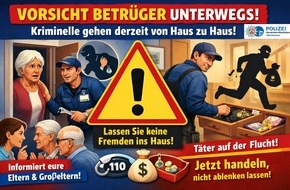 Polizeipr&auml;sidium Oberhausen: POL-OB: Kriminelle nehmen 93-j&auml;hriger Senior mehrfach ins Visier - Unbedingt Eltern und Gro&szlig;eltern informieren!