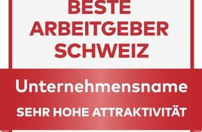 ServiceValue GmbH: Die besten Arbeitgeber der Schweiz / Bürgerinnen und Bürger bewerten 801 Unternehmen in bundesweiter Umfrage