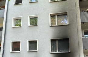 Feuerwehr Frankfurt am Main: FW-F: Zimmerbrand zerstört Wohnung
