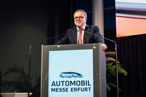Er&ouml;ffnung der Automobilmesse Erfurt 2026