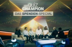 Deutsche Krebshilfe: 4,6 Millionen Euro f&uuml;r die Deutsche Krebshilfe / Gro&szlig;artige Unterst&uuml;tzung f&uuml;r krebskranke Menschen beim "Quiz-Champion"
