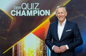ZDF: "Der Quiz-Champion" im ZDF: Johannes B. Kerner moderiert Spenden-Special für Deutsche Krebshilfe