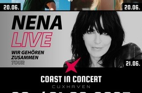 Nordseeheilbad Cuxhaven GmbH: Der Countdown läuft: COAST IN CONCERT am 20. und 21. Juni 2025 in Cuxhaven