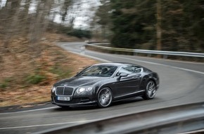 Bentley Motors Ltd.: Mehr Luxus und Leistung für die Continental und Flying Spur Modelle von Bentley