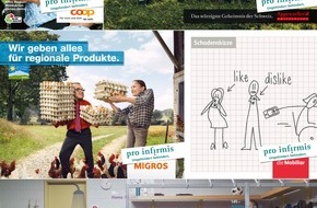 Pro Infirmis Schweiz: Pro Infirmis Kampagne 2019 - Pro Infirmis bringt Menschen mit Behinderung in die Werbung