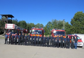FW-Heiligenhaus: Feuerwehr Heiligenhaus absolviert Übungen am Institut der Feuerwehr NRW (Meldung 16/2018)