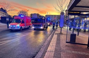 Feuerwehr Dinslaken: FW Dinslaken: Feuer Personen in Gefahr Am Neutor
