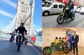 eROCKIT Group: eROCKIT begeistert erstmals London / Greentech Festival in der britischen Hauptstadt